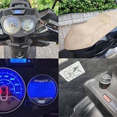★Malaguti Blog125ie純正ルーフ付！屋根付きでもスタイリッシュなイタリアンスクーター 走行4702km 原付二種★TRIX★の画像