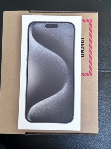 iPhone 15 Pro Max 256GB ブラッ クチタニウム