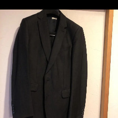 【高級】DRIES VAN NOTEN スーツ　44 黒の画像