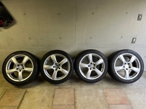 5H■ベンツ W218 CLS350 Eクラス　W212 w211純正 255/40R18 4本■