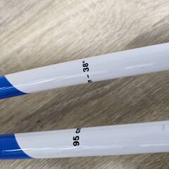 スキー ストック　歪みありの画像