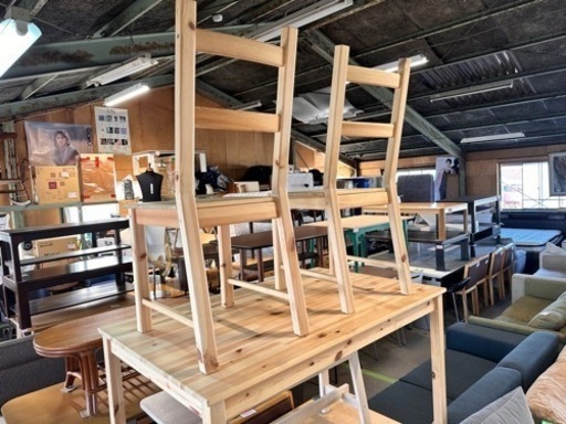 IKEA イケア　ダイニング４点セット