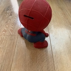 スパイダーマン　貯金箱の画像