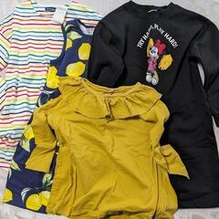 子供服100-140cm　まとめ売り10枚＋オマケ1枚　美品から新品タグ付きまでの画像