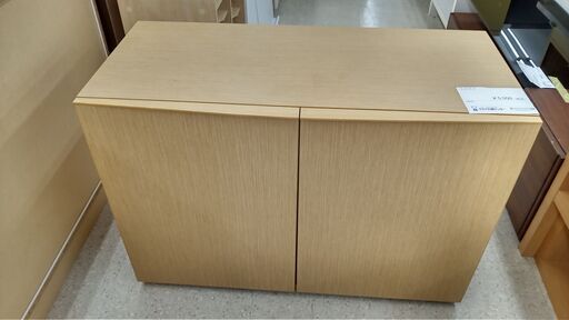 ★ジモティ割あり★ 株式会社アルファタカバ キャビネット ナチュラル H70.5×D46.5×W100 クリーニング済み TJ2370
