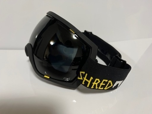 【未使用品】shred ゴーグル　TWモデル　スペアレンズ付　スキー　スノーボード 未使用品】shred ゴーグル TWモデル スペアレンズ付 スキー スノーボード