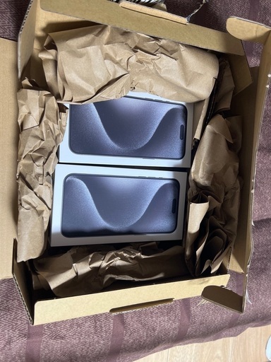 [現金手渡しのみ] 新品未開封　iPhone 15 Pro Max ブラックチタニウム 256 GB