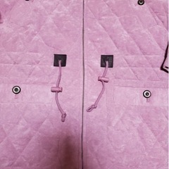 新品未使用　コート　ジャンパー　ピンクの画像