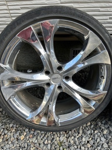タイヤ　20インチ　ホイール付　ZEA   245/35ZR20 4本