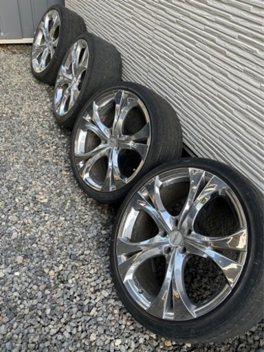 タイヤ　20インチ　ホイール付　ZEA   245/35ZR20 4本