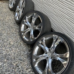 タイヤ 20インチ ホイール付 ZEA 245/35ZR20 4本