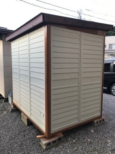 中古ヨド物置リメイク品
