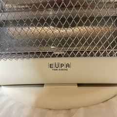 電気ストーブ　美品　動作確認済み　【引き渡し予定者決定、新規受付停止中】の画像