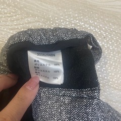 【お取引決定】防寒ケープ(クマ耳付き)抱っこ紐・ベビーカー用の画像