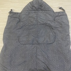 【お取引決定】防寒ケープ(クマ耳付き)抱っこ紐・ベビーカー用の画像