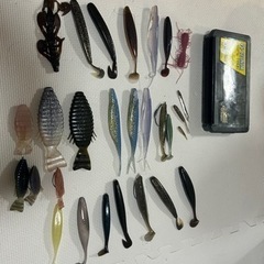 ブルフラット　サカマタシャッド　その他　バス釣り　ワーム