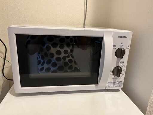 アイリスオーヤマ　電子レンジ　美品　IMB-T176-5-W