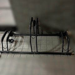 (決まりました)自転車スタンド  ３台分の画像