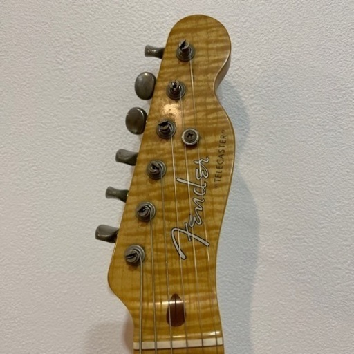 【取引中】Fender Japan テレキャスター　ナチュラル　シリアルナンバー v