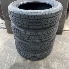 工賃込み！155/65R14 BSネクストリー中古4本セット！20年製