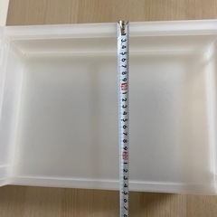 無印良品　ポリプロピレン収納ラック深型、ポリプロピレン収納ラック薄型、蓋付き収納ケース５個の画像