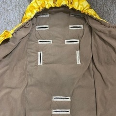 ベビーカー用着ぐるみ　防水フットマフの画像