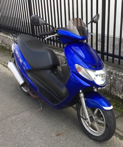 ＜動作美品車＞スズキ・アドレス110・CF11A ブルー・2スト