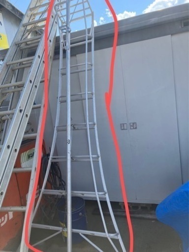 アルミ三脚脚立