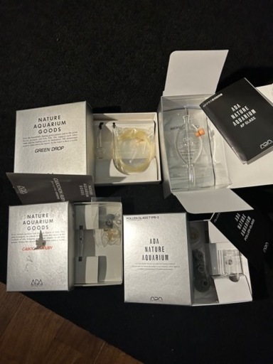 新品 ADA APグラス 他 カボーションルビー パレングラス エサ アクアデザインアマノ