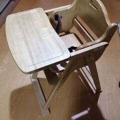 決まりました。ベビーチェア　大和屋　ヤヤコ　木製の画像