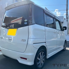 月々1万円〜分割払い可❗️ 車検2年付き！【名義変更代込み】大人気☆日産 ルークス  ハイウェイスター☆SDナビ☆走行中DVD見れます☆ETC☆電動スライドドア☆ドラレコ☆スマートキー☆☆シートカバー☆そのまま乗って帰れます❗️の画像