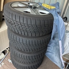 215/45R17スタッドレスタイヤ&純正ホイール　プリウス50...