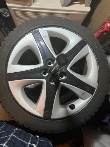 215/45R17スタッドレスタイヤ&純正ホイール　プリウス50系　前期