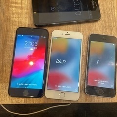 取引中⭐︎iphoneSE,s6,7,京セラ まとめて不明。