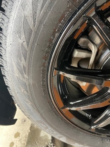 ホンダ　オデッセイ　スタッドレスタイヤ　ブリヂストンVRX2 215/60/16   1シーズン（2ヶ月ほど）使用 ホンダ オデッセイ スタッドレスタイヤ ブリヂストンVRX2 215/60/16 1 