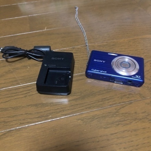デジカメ！！SONY Cyber-shot DSC-W610 ブルー 1410万画素！！