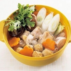 未使用　パパット　1人鍋　レンジ専用　黄色の画像