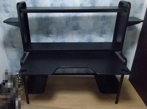 IKEA FREDDE ゲーミングデスク黒140x74x146 横浜市引取限定 IKEA