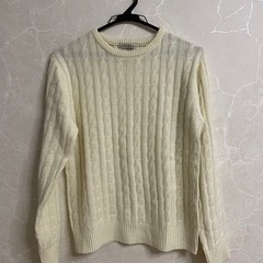 白ニット Mサイズ