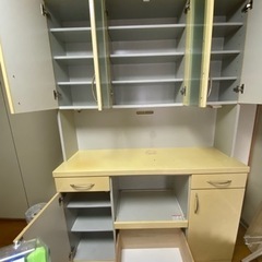 創愛フェニチュア 食器棚 キッチンボード(仮確)の画像