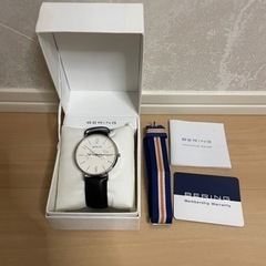 BERING 腕時計 ベルト付け替え付き