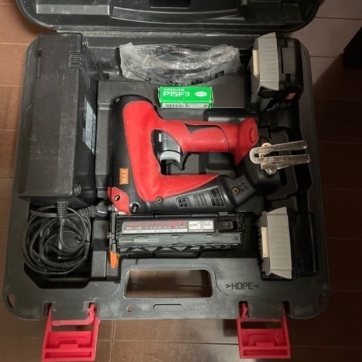 MAX マックス充電式ピンネイラ　TJ-35P1