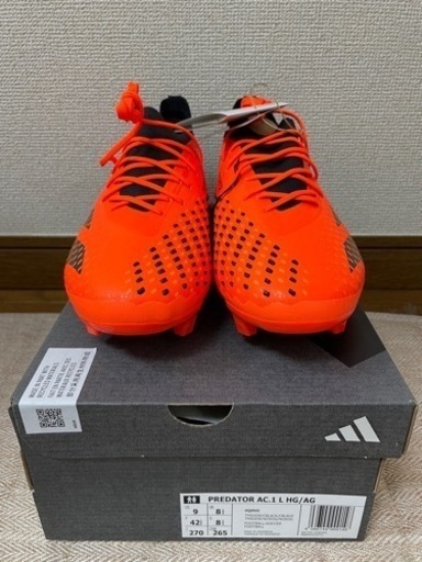 半額　新品 26.5cm プレデター アキュラシー.1 L ジャパン HG/AG / 土