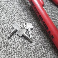 THE CLUB ハンドルロック 盗難防止にの画像