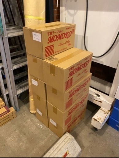 下敷テープＭＯＭＯＫＯ サイズ 巾35mm×長150m（9ケース）