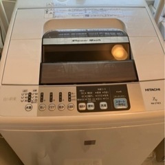 HITACHI 乾燥機能付き洗濯機の画像