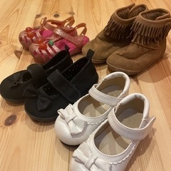 子供くつ　4足　15cm