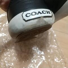 COACHスニーカー24.5cm の画像