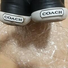 COACHスニーカー24.5cm の画像