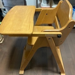 （取引中）ハイチェアの画像